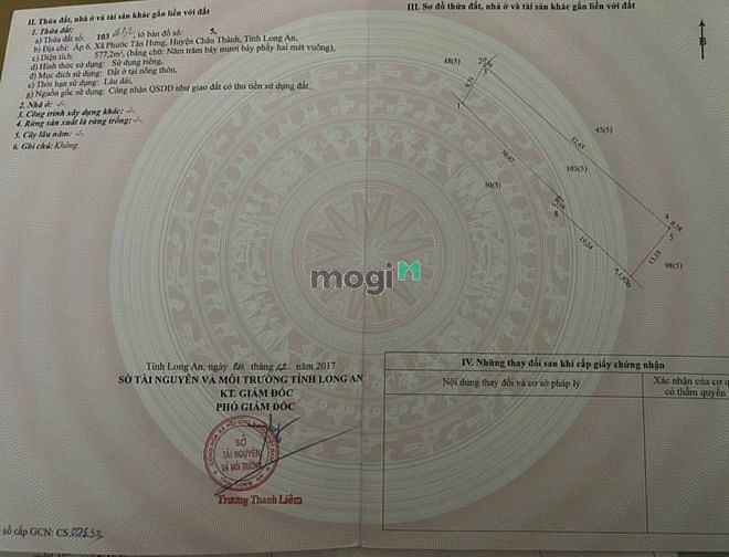 Hình ảnh Chính chủ bán đất thổ, lúa Giá Trang MB66.COM Chính Thức - MB 66 Uy Tín ở CHÂU THÀNH, LONG AN