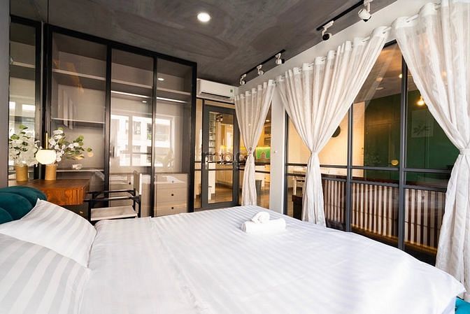 Hình ảnh Cho thuê 𝘿𝙀𝙇𝘼𝙎𝙊𝙇 𝟮𝗣𝗡 Tháp A Đủ Nội thất - miễn phí QL- 22 TR