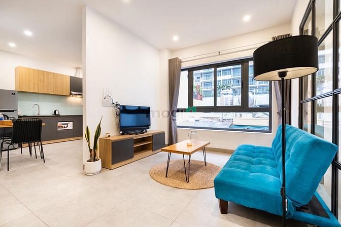 Hình ảnh Cho Thuê Căn Hộ 1PN Cao Cấp 45m2_Bao Phí_Gần Chợ Tân Định