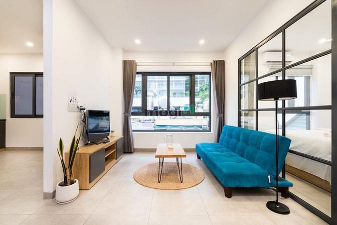 Hình ảnh Cho Thuê Căn Hộ 1PN Cao Cấp 45m2_Bao Phí_Gần Chợ Tân Định