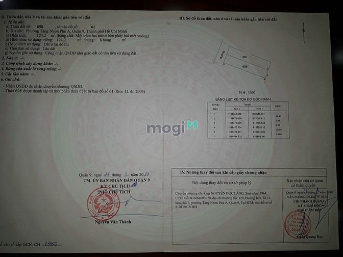 Hình ảnh Bán đất thổ cư hẻm số 31 đường số 160 .P tăng nhơn phú A Q9