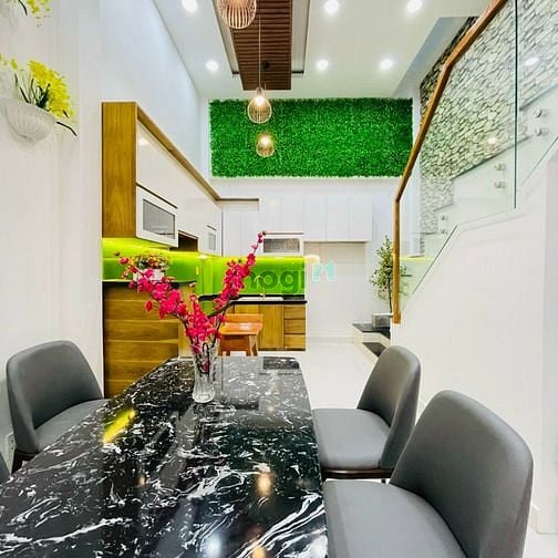 Hình ảnh Nhà Đẹp FULL NỘI THẤT☘️PHẠM VĂN CHIÊU-P14☘️4X17m---3 Lầu,4pn