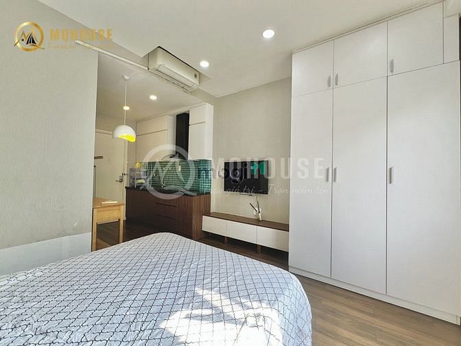 Hình ảnh ✅️CHO THUÊ CHDV 1PN_Full Nội Thất_Cửa sổ rèm che_ Nguyễn Cửu Vân