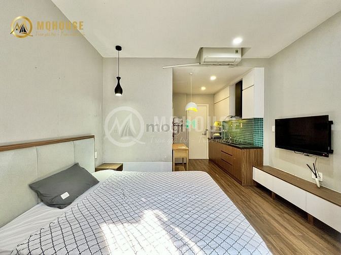 Hình ảnh ✅️CHO THUÊ CHDV 1PN_Full Nội Thất_Cửa sổ rèm che_ Nguyễn Cửu Vân