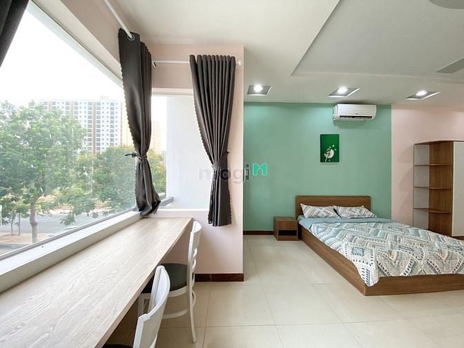 Hình ảnh Cho Thuê Căn Hộ Ban Công ngay khu Biệt Thự Trần Não