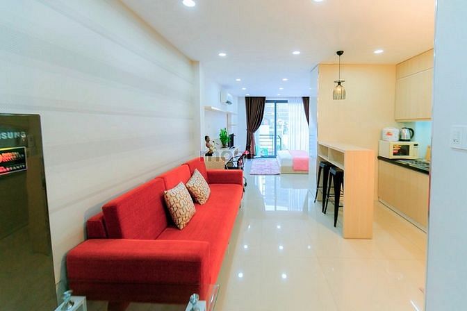 Hình ảnh chothuê STUDIO full NT ngay vòng xoay Dân Chủ CMT8 Cao Thắng đường 3/2