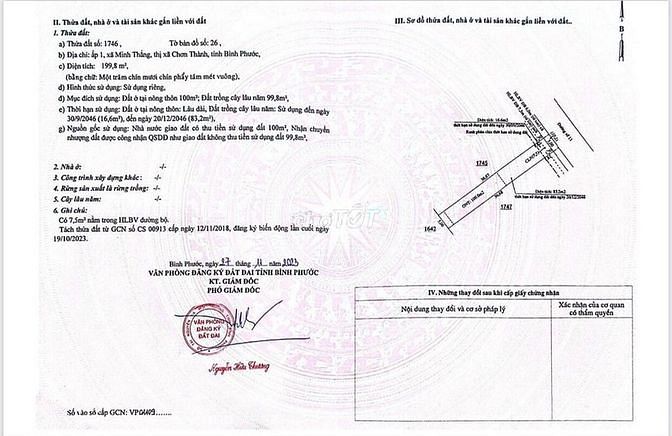 Hình ảnh Bán gấp cặp đất siêu tốt TX Chơn Thành, 400m2 sổ sẵn trả trước 650tr.