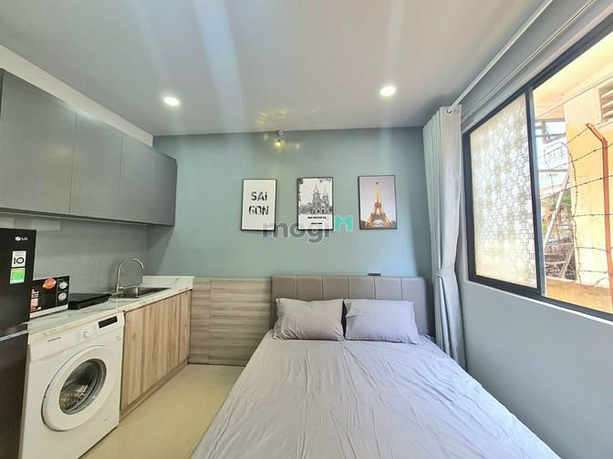 Hình ảnh Studio cửa sổ gần cầu Ông Lãnh quận 1