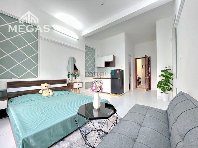Hình ảnh Studio ban công full nội thất có máy giặt riêng tại Gò Vấp
