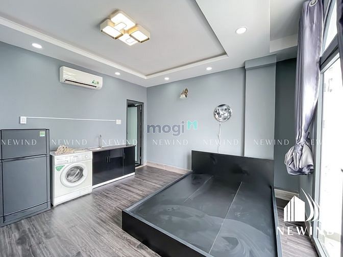 Hình ảnh CHO THUÊ CHDV Ban Công Full Nội Thất Mới 100% Máy Giặt Riêng Gần KCX