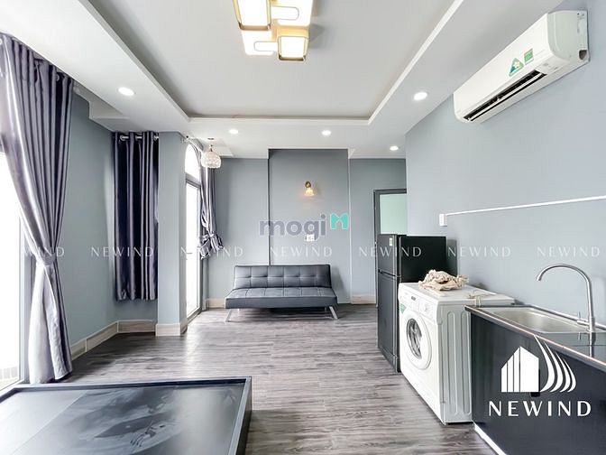 Hình ảnh CHO THUÊ CHDV Ban Công Full Nội Thất Mới 100% Máy Giặt Riêng Gần KCX