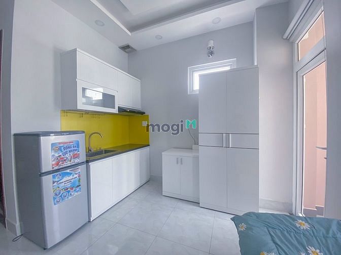 Hình ảnh Cho thuê CH 1pn1wc, studio cửa sổ, bancong-Full nội thất ngay sát PMH