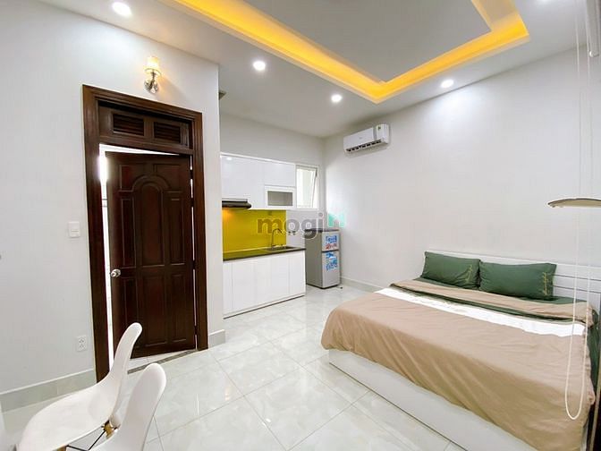 Hình ảnh Cho thuê CH 1pn1wc, studio cửa sổ, bancong-Full nội thất ngay sát PMH