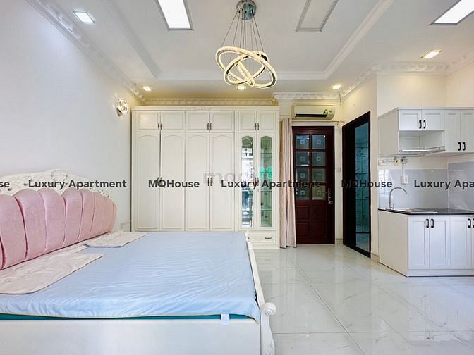 Hình ảnh Căn Hộ Studio Ban Công Full Nội Thất (35m2)