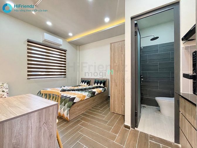 Hình ảnh Căn Hộ Studio Cao Cấp Ngay D2 Bình Thạnh - Gần Hàng Xanh - Hutech