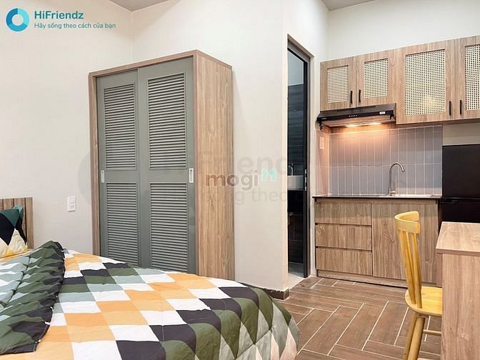 Hình ảnh Căn Hộ Studio Cao Cấp Ngay D2 Bình Thạnh - Gần Hàng Xanh - Hutech