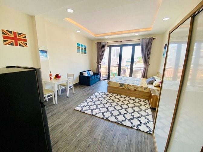 Hình ảnh Mb6623 nạp rút nhanh chóng studio , ban công thoáng mát , gần ngay tòa nhà Viettel Q3
