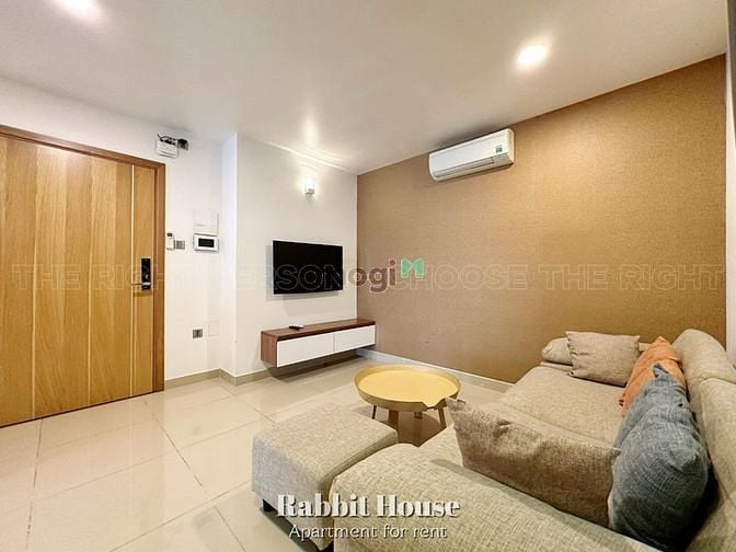 Hình ảnh ✅Căn Hộ Cao Cấp 1PN 45m2 Cửa Sổ Lớn Full Kính - MG Riêng - Hầm Xe BV ✅