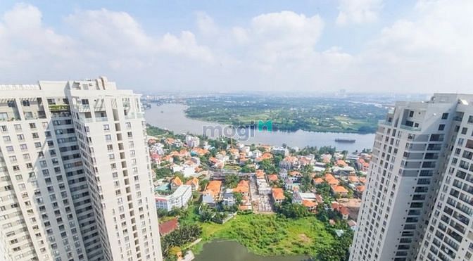 Hình ảnh Cho Thuê Penthouse Masteri Thảo Điền_ 4 phòng ngủ_River View