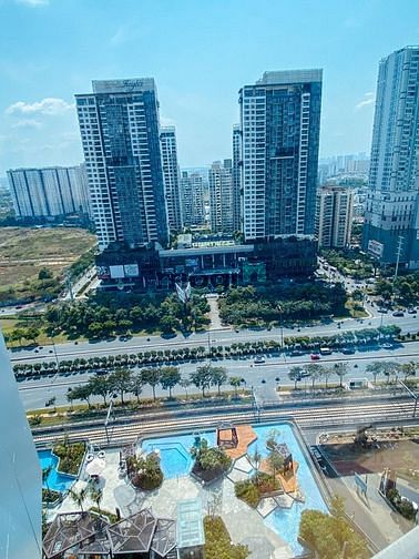 Hình ảnh Cho thuê Lumiere Riverside, 60m2, 1PN, view thành phố - trống sẵn
