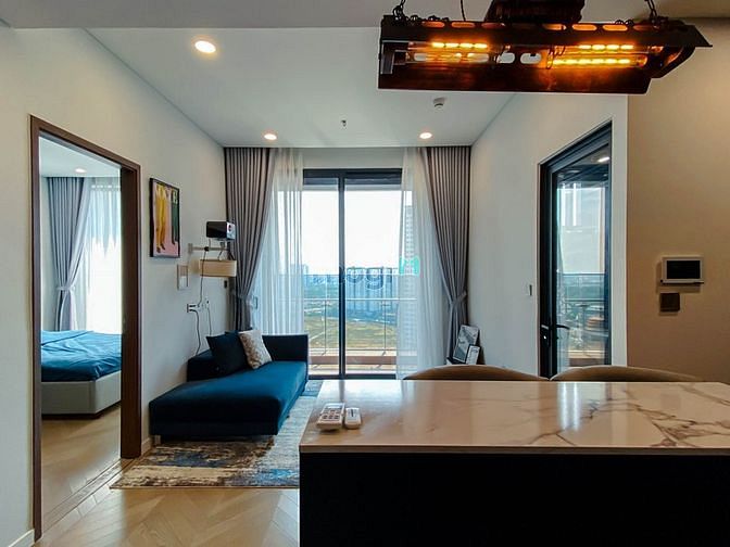Hình ảnh Cho thuê Lumiere Riverside, 60m2, 1PN, view thành phố - trống sẵn