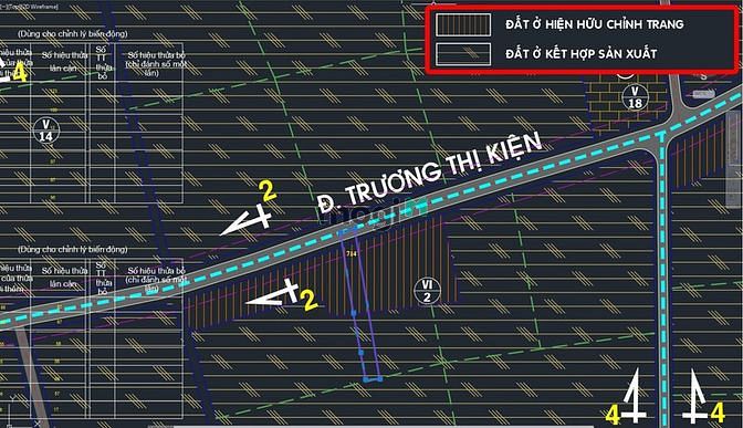 Hình ảnh Bán đất đường Trương Thị Kiện - 1020m2 - 10x103 - 85m2 thổ cư - Củ Chi