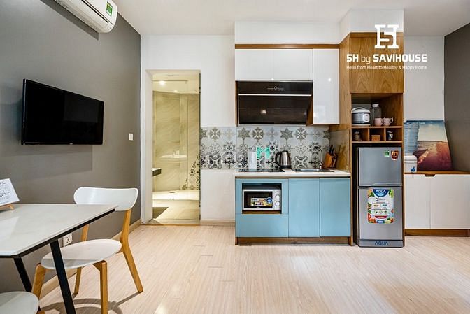Hình ảnh Cho Thuê Penthouse 2PN Gần Sân Bay Quận Tân Bình
