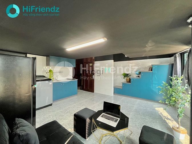 Hình ảnh Trống phòng full nội thất, duplex 2 không gian sống