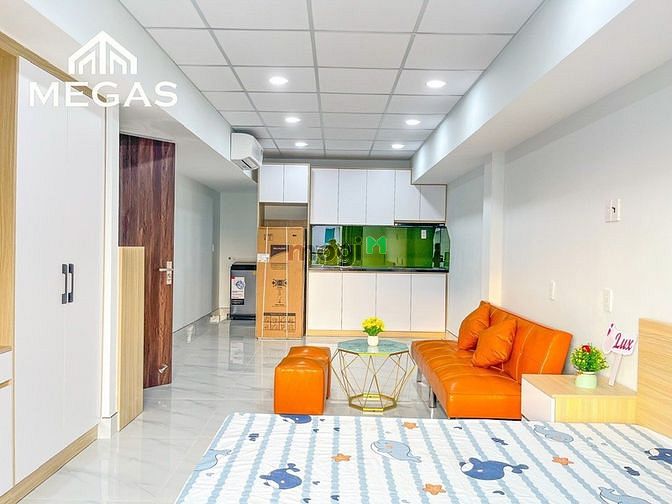 Hình ảnh Mb6623 nạp rút nhanh chóng STUDIO ban công full nội thất Ngay Ngã Tư Hàng Xanh - đường D2