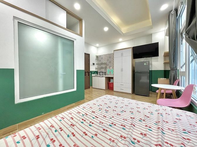 Hình ảnh 🌽💥Studio Cửa Sổ Lớn - Bếp xa giường - Thang Máy👉XVNT, Bình Thạnh