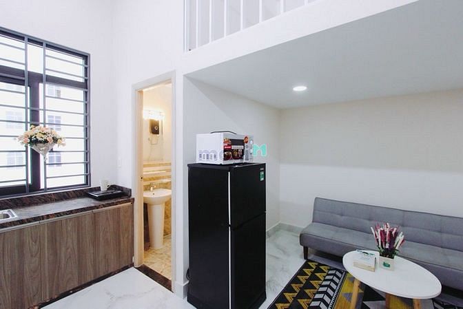 Hình ảnh Căn Hộ Duplex MỚI Bếp Ngay Cửa Sổ - Gác trần cao - Tân Quy - Q7