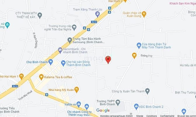 Hình ảnh Bình Chánh, Bán đất thổ cư, DT 12x20m 300m2, Chỉ 4.3 tỷ