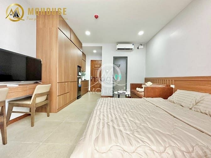 Hình ảnh Trống sẵn studio ban công siêu thoáng, phòng mới xây 100% Tân Bình