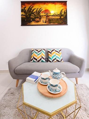 Hình ảnh Chung cư The Tresor _ Căn góc 2pn2wc 80m2_ Nội thất đầy đủ