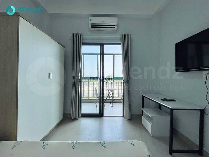 Hình ảnh Phòng ngủ tách bếp rộng thoáng có ban công lớn