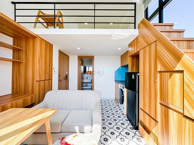 Hình ảnh Phòng Duplex view cửa kính - 30m2 - Full NT- Tại Tân quy - Q7
