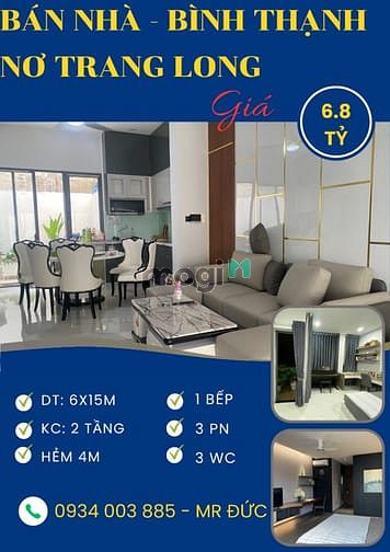 Hình ảnh Bán Nhà Giá Rẻ Quận Bình Thạnh