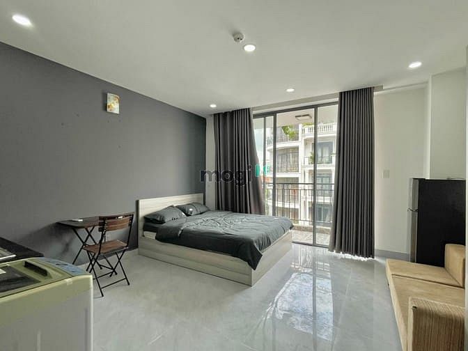 Hình ảnh Cho Thuê Căn Hộ 1PN+ Bancol Full Nội Thất Cạnh Sân Bay Quận Tân Bình