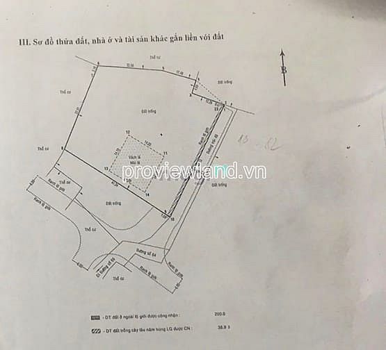 Hình ảnh Bán lô đất lớn tại Thảo Điền, mt Đường số, gồm 2 lô, có tổng DT 2270m2