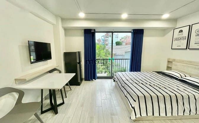 Hình ảnh Cho Thuê Căn Hộ Full Nội Thất+ Bancol Ở Phường 15 Quận Tân Bình