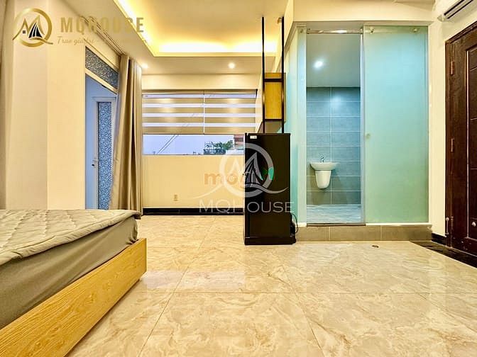 Hình ảnh Cho Thuê Căn Hộ Full Nội Thất+ Bancol Ngay Phường 10 Quận Tân Bình