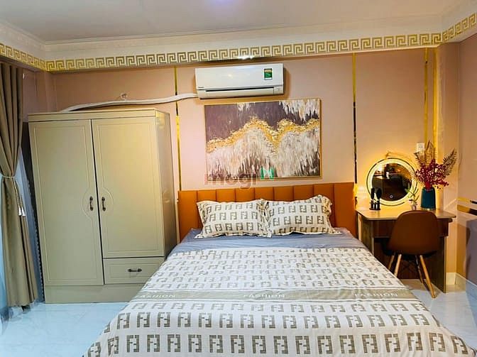Hình ảnh Studio có ban  công+ full NT mới ngay Võ Văn Kiệt Quận 1