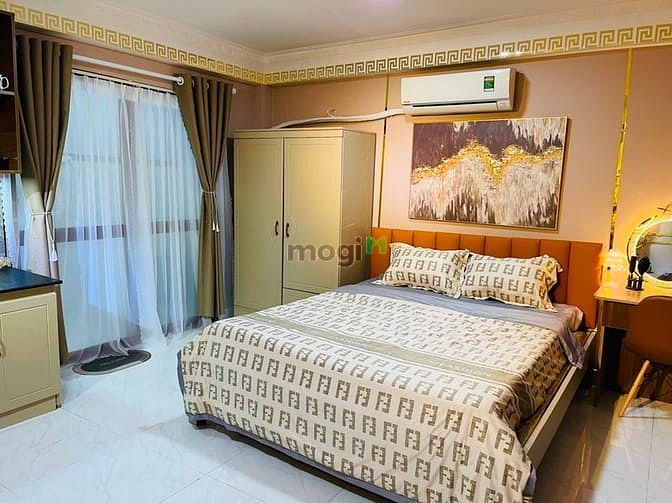 Hình ảnh Studio có ban  công+ full NT mới ngay Võ Văn Kiệt Quận 1