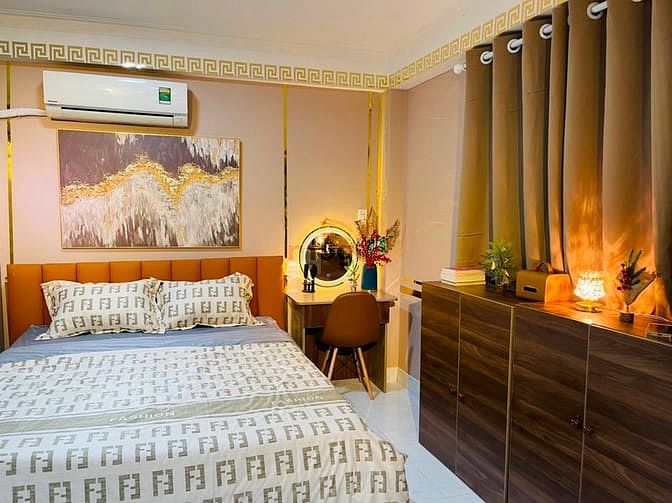 Hình ảnh Studio có ban  công+ full NT mới ngay Võ Văn Kiệt Quận 1