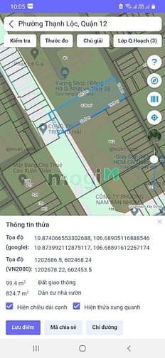 Hình ảnh Quận 12, Bán lô đất Hẻm xe tải, Thạnh Lộc 31, DT 17x40m