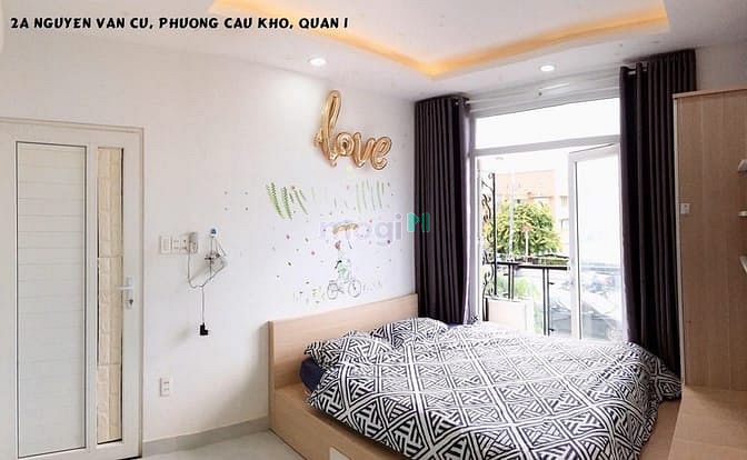Hình ảnh Studio ban công full NT siêu xinh gần ĐH sư phạm, cầu chữ Y quận 1