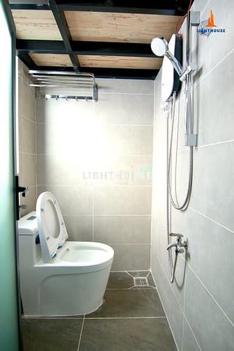 Hình ảnh Trống sẵn studio full nội thất, máy giặt riêng thiết kế hiện đại, cửa