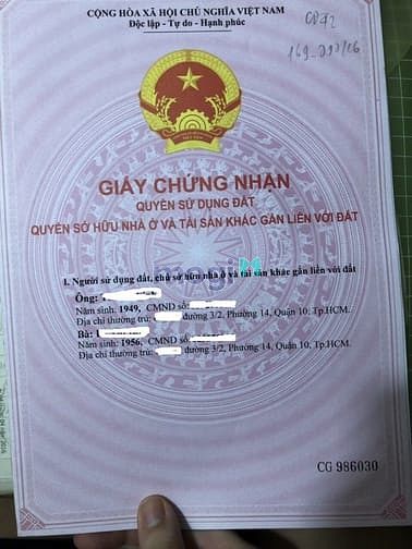 Hình ảnh Cư xá nguyễn trung trực ngang 6x20m, 1 trệt 2 lầu đường 3 Tháng 2