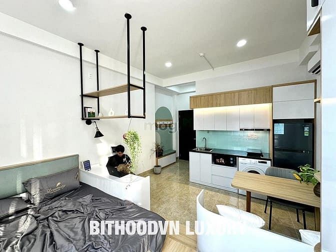 Hình ảnh STUDIO LUXURY full nội thất ngay cầu thị nghè - giáp Q1 - Hàng Xanh -