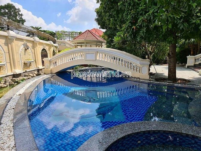 Hình ảnh Bán biệt thự Thảo Điền, phong cách Pháp, 1 hầm + 3 tầng, 1155m2 đất